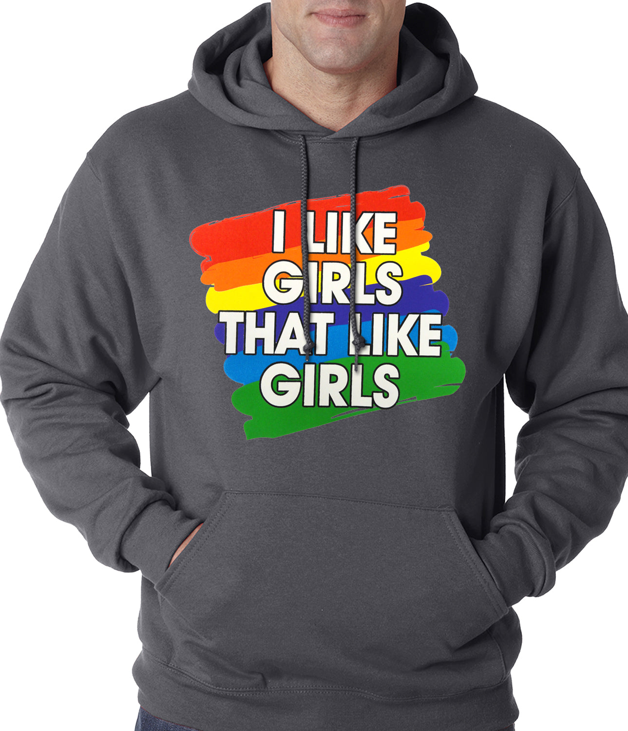 I Like Girls That Like Girls Adult Hoodie