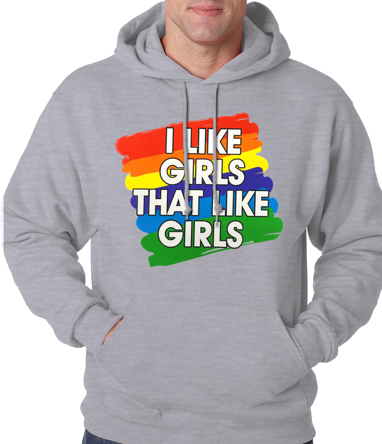 I Like Girls That Like Girls Adult Hoodie