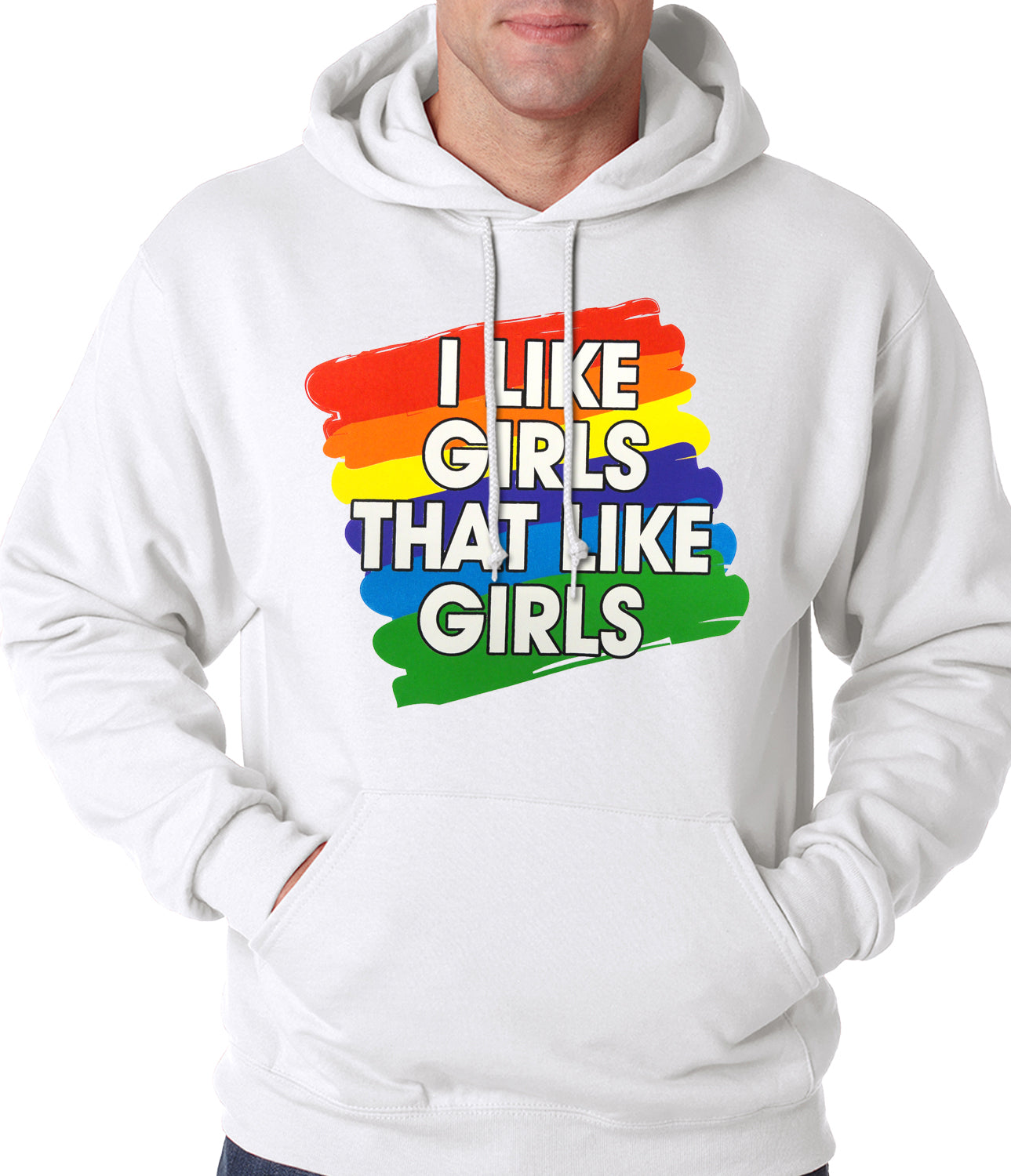 I Like Girls That Like Girls Adult Hoodie