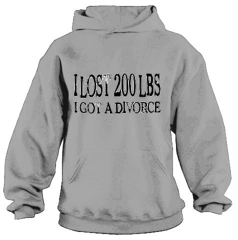I Lost 200 LBS I Got a Divorce T-Shirt