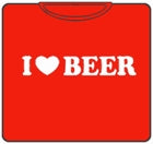 I Love Beer Mens T-Shirt