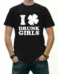 I Love Drunk Girls Men's T-Shirt