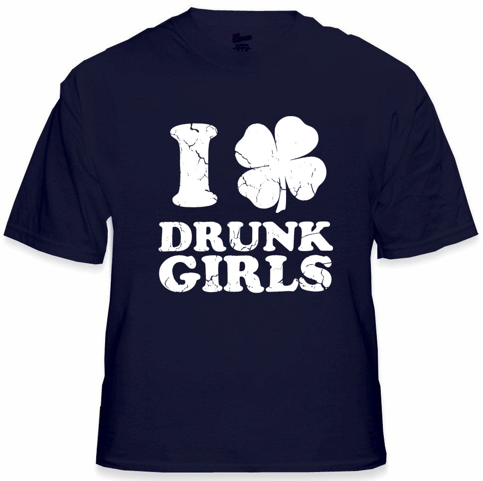 I Love Drunk Girls Men's T-Shirt