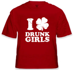 I Love Drunk Girls Men's T-Shirt