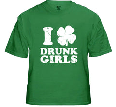 I Love Drunk Girls Men's T-Shirt