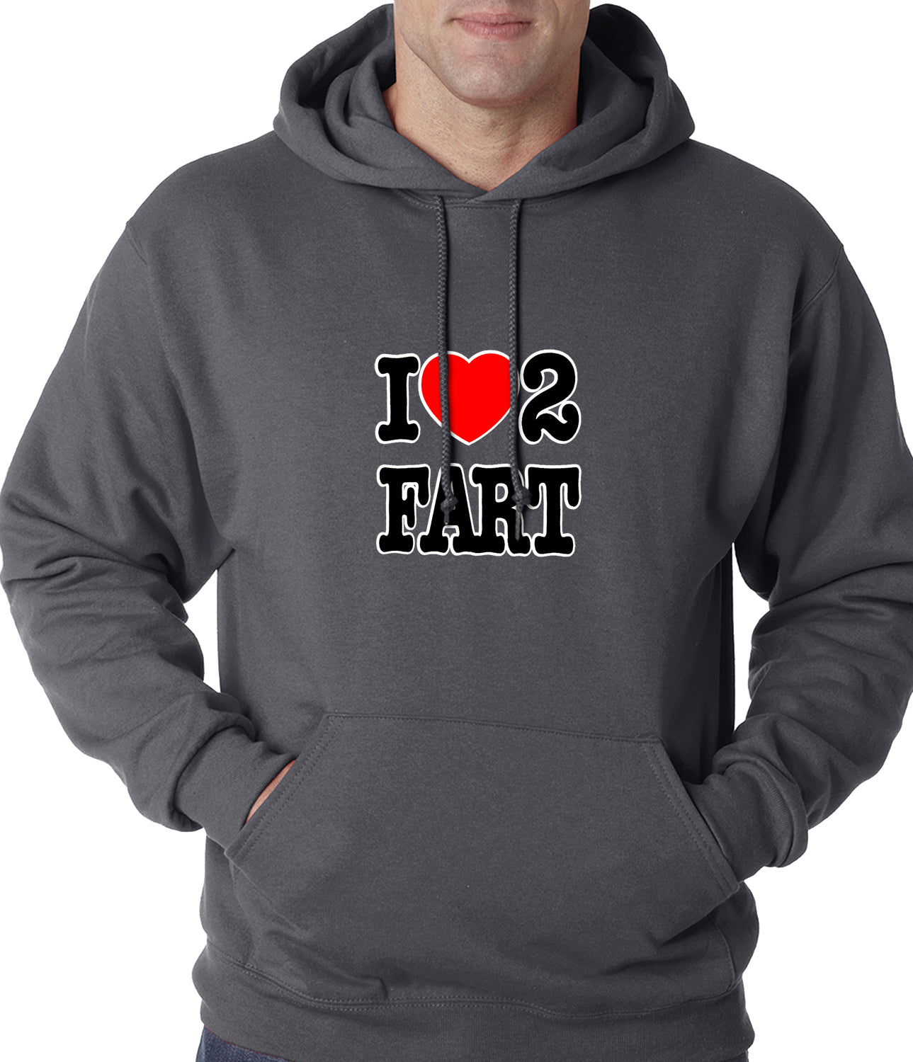 I Love Farting Adult Hoodie
