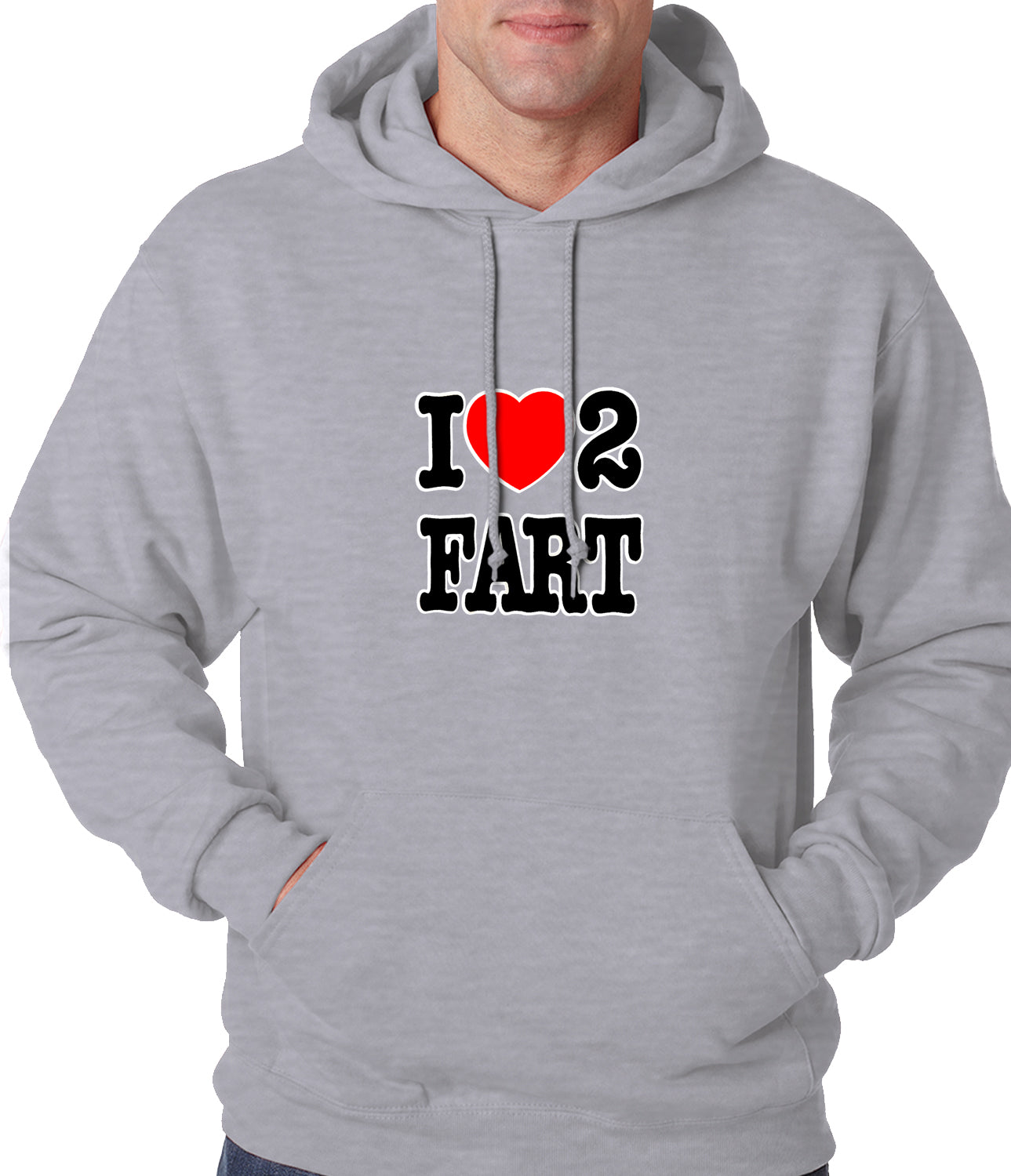 I Love Farting Adult Hoodie
