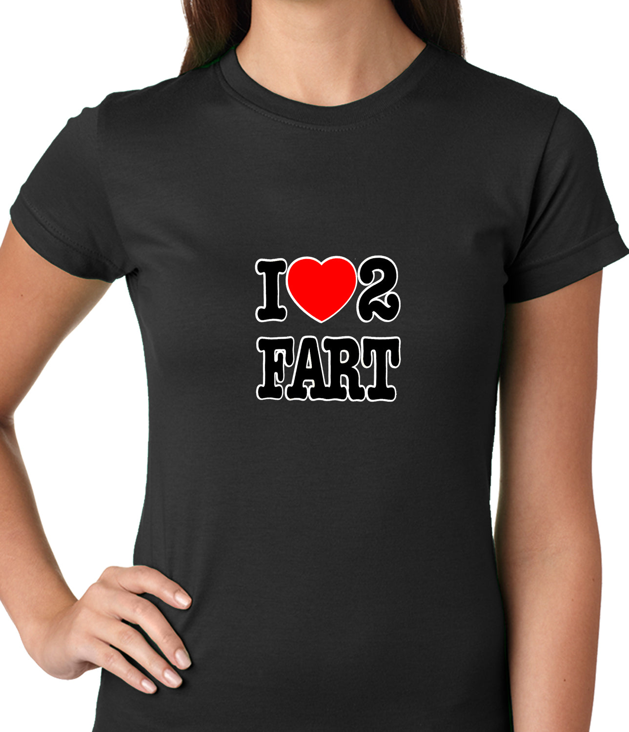 I Love Farting Ladies T-shirt