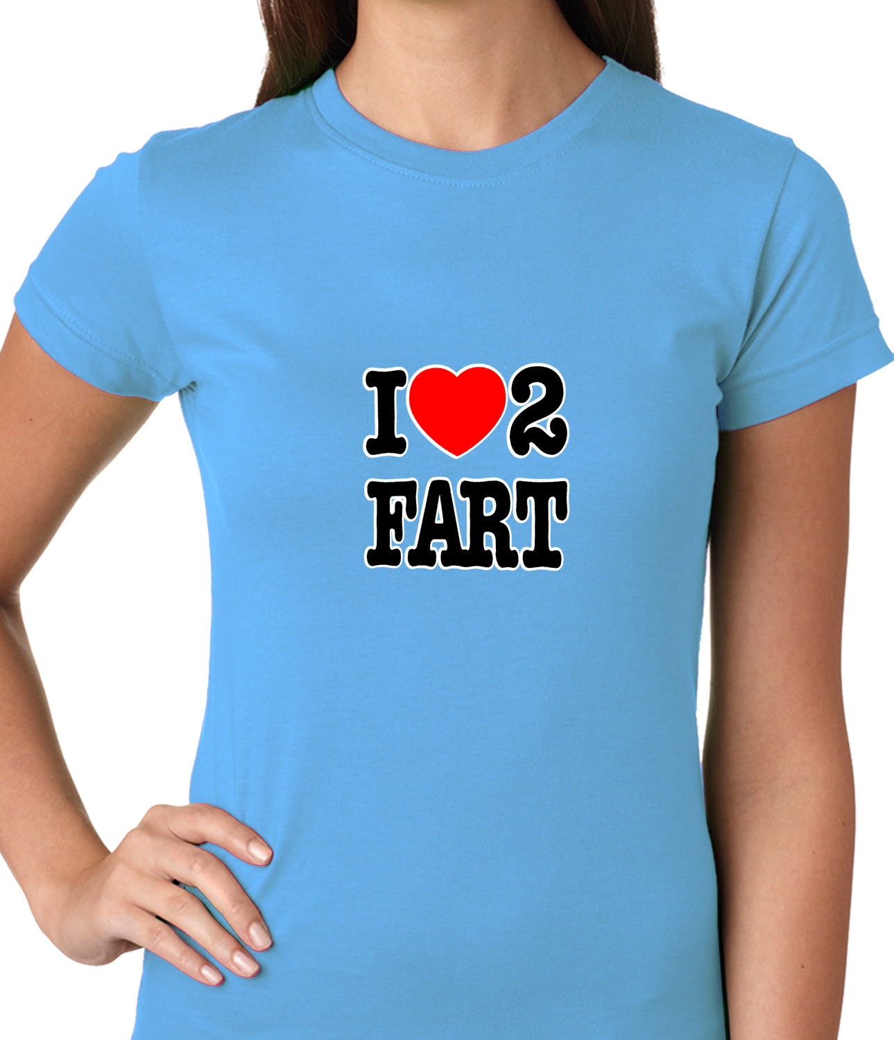 I Love Farting Ladies T-shirt