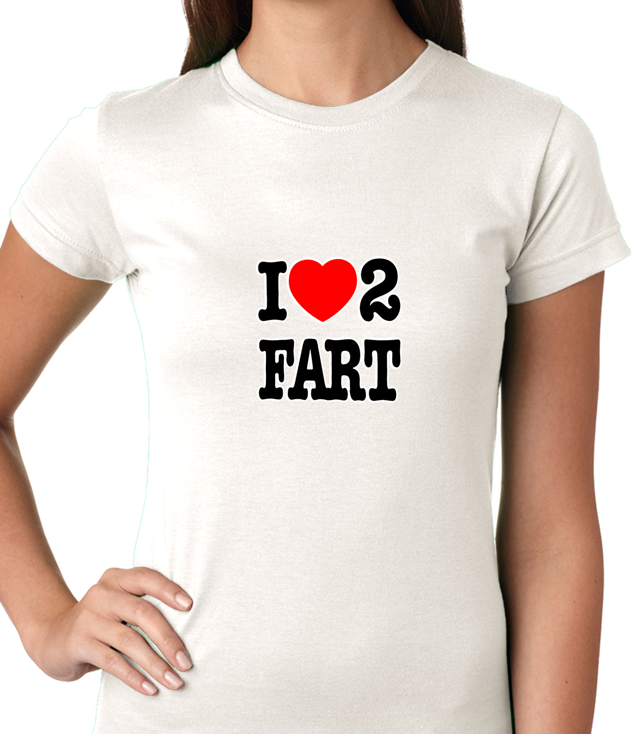 I Love Farting Ladies T-shirt