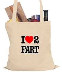I Love Farting Tote Bag