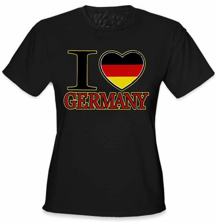 I Love Germany Girls T-Shirt