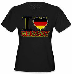 I Love Germany Girls T-Shirt