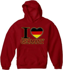 I Love Germany Hoodie