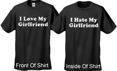 I Love / I Hate My Girlfriend Reversable T-Shirt