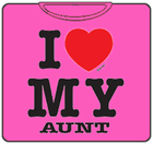 I Love My Aunt Kids T-Shirt