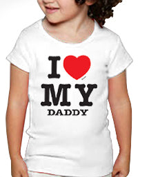 I Love My Daddy Kids T-Shirt