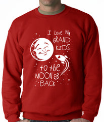 I Love My GrandKids to the Moon and Back Adult Crewneck