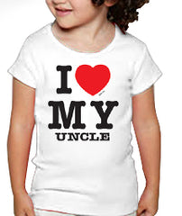 I Love My Uncle Kids T-Shirt