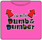 I'm With Dumb & Dumber Kids T-Shirt