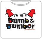 I'm With Dumb & Dumber Kids T-Shirt