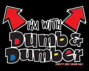 I'm With Dumb & Dumber Kids T-Shirt
