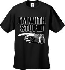 I'm With Stupid Men's T-Shirt