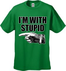 I'm With Stupid Men's T-Shirt