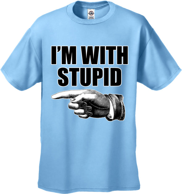 I'm With Stupid Men's T-Shirt