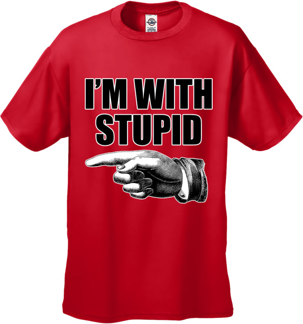 I'm With Stupid Men's T-Shirt