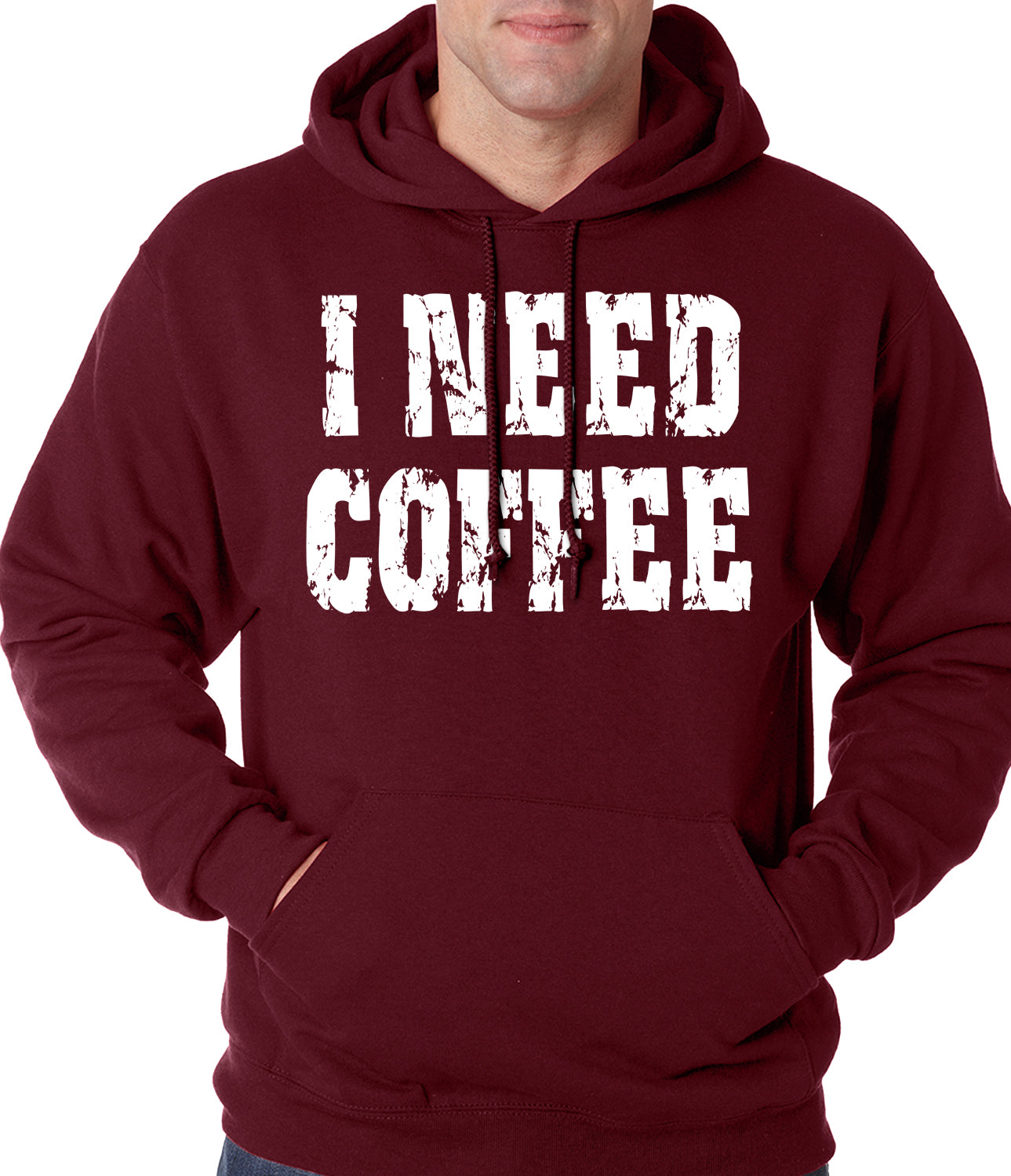 I Need Coffee Adult Hoodie