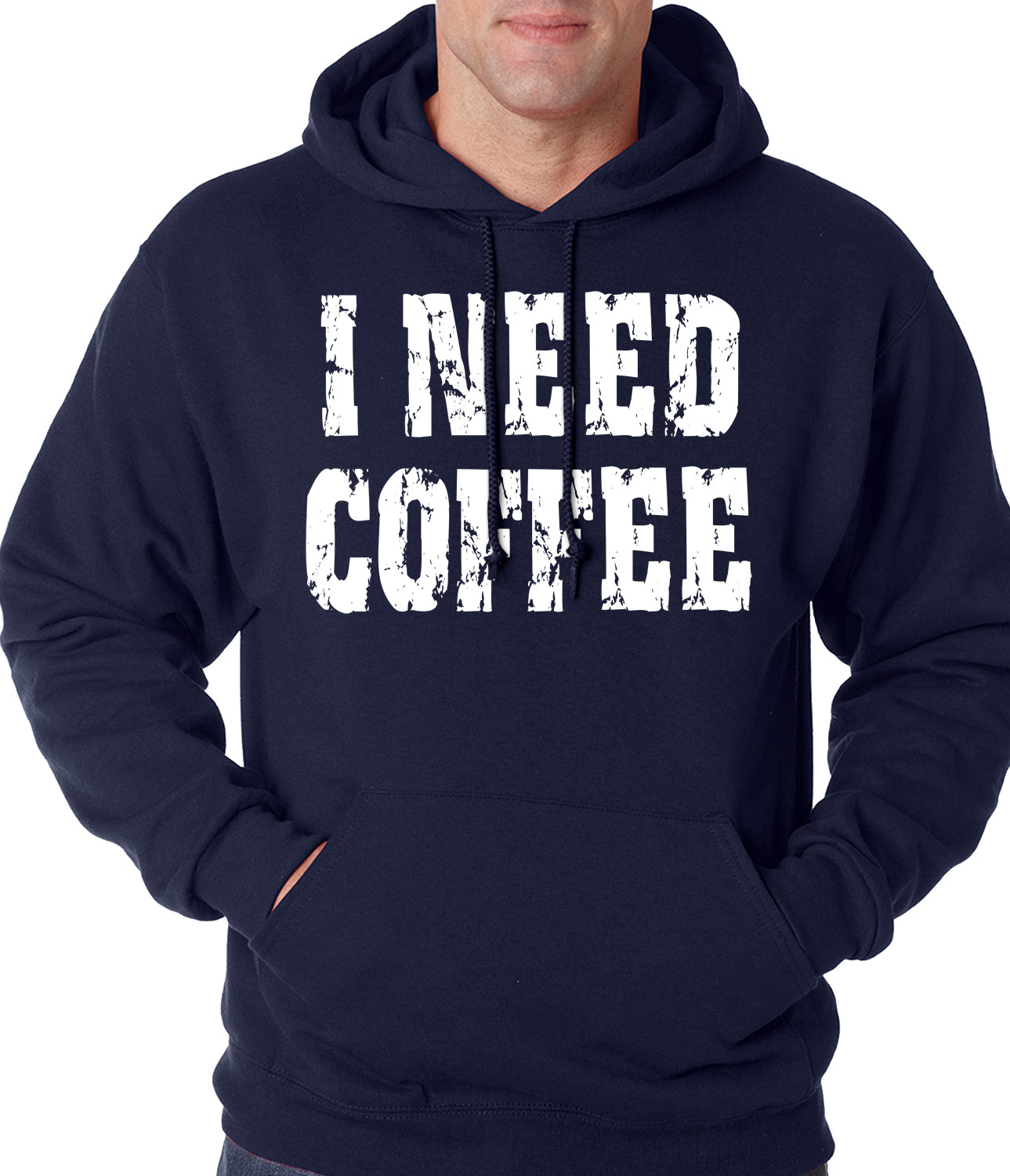 I Need Coffee Adult Hoodie