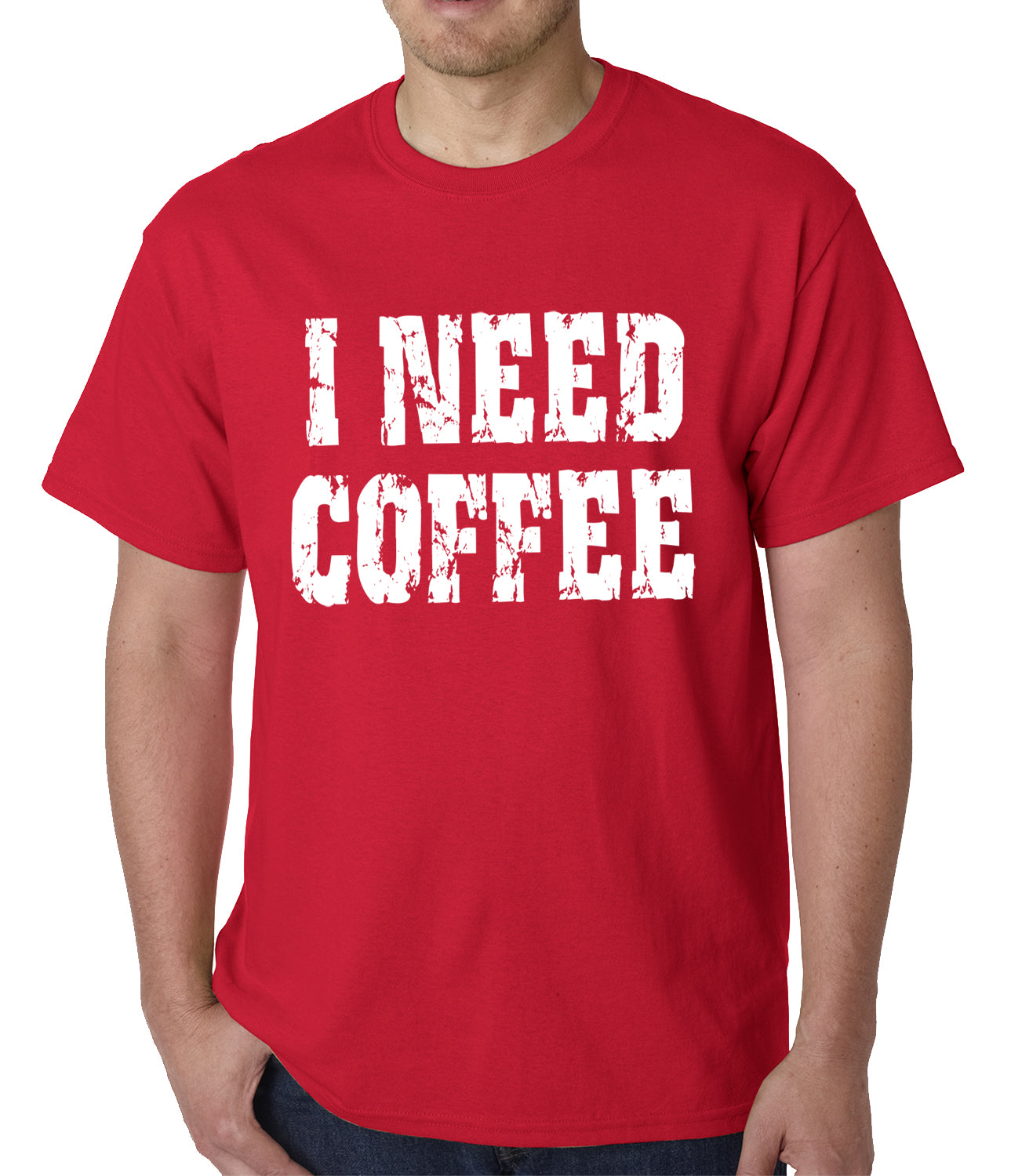 I Need Coffee Mens T-shirt