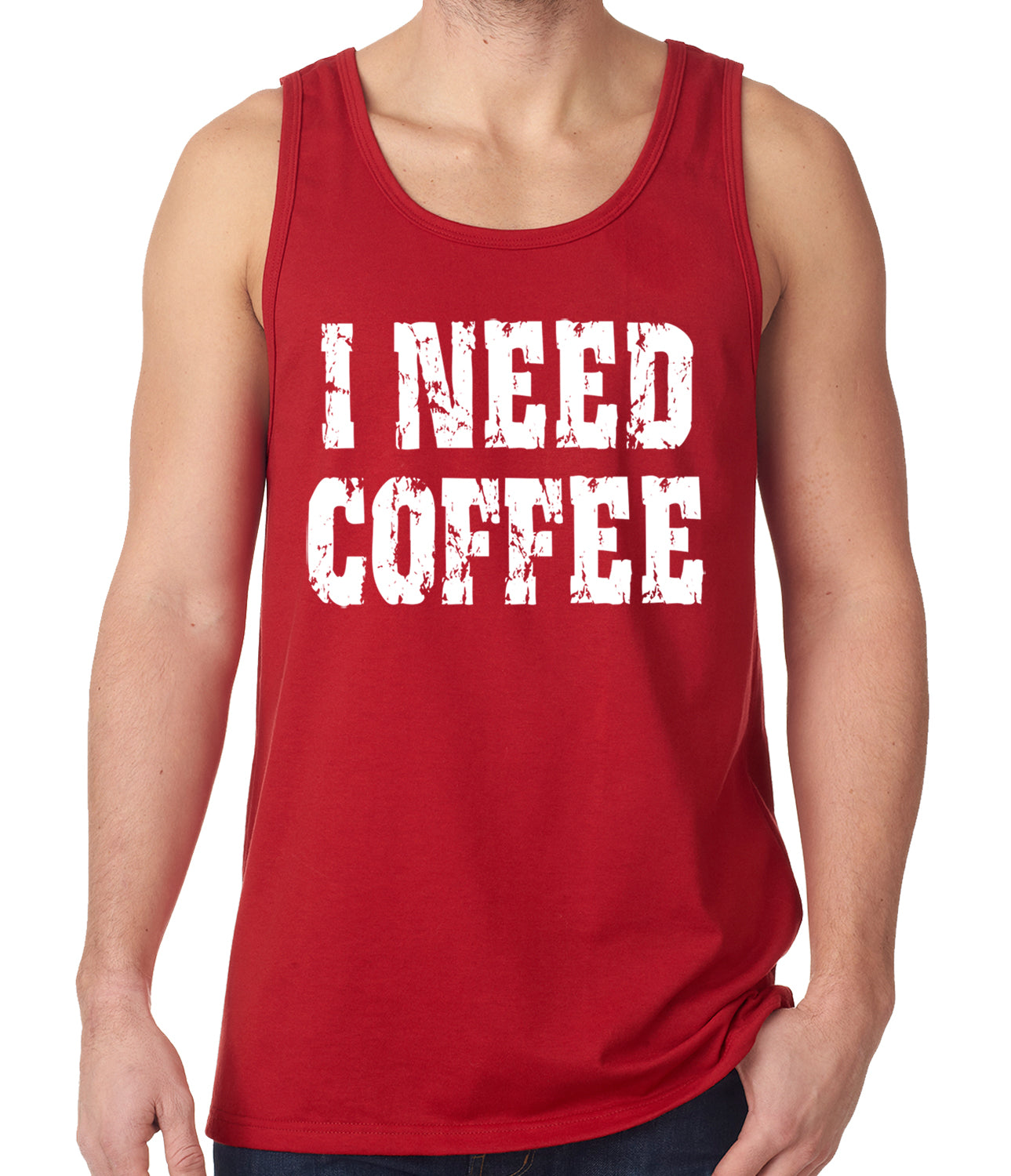 I Need Coffee Tank Top