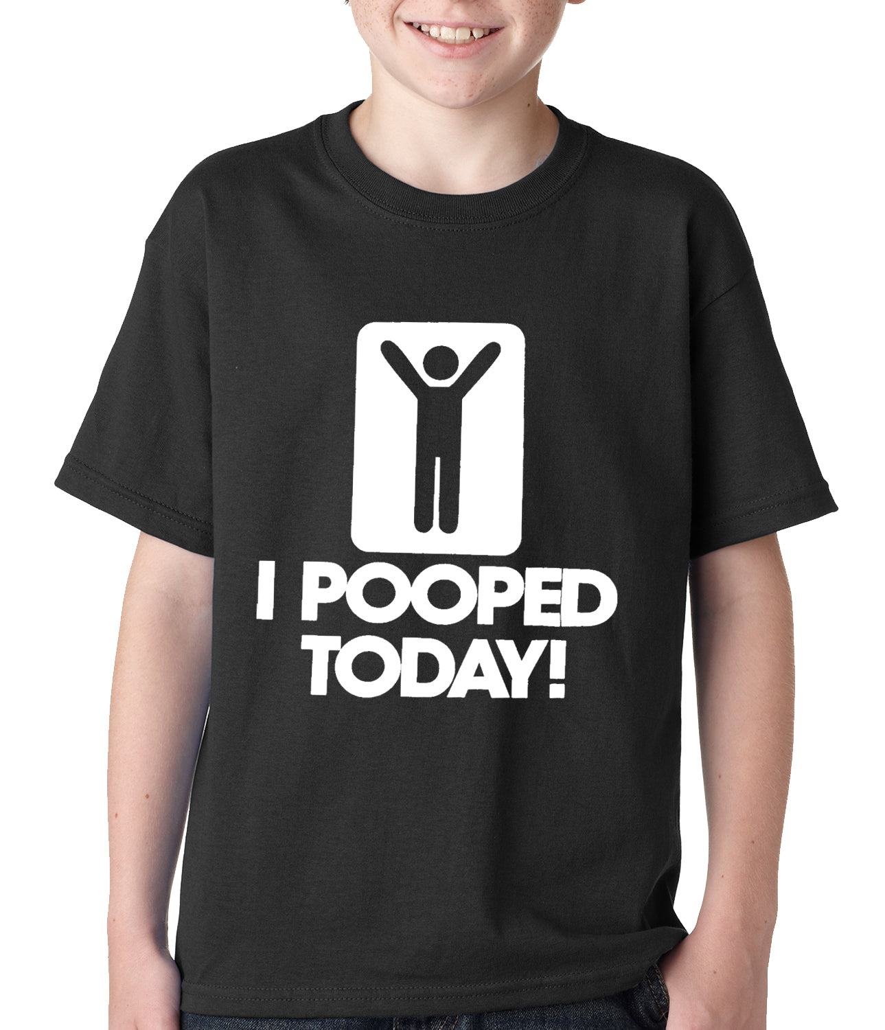 I Pooped Today Kids T-shirt