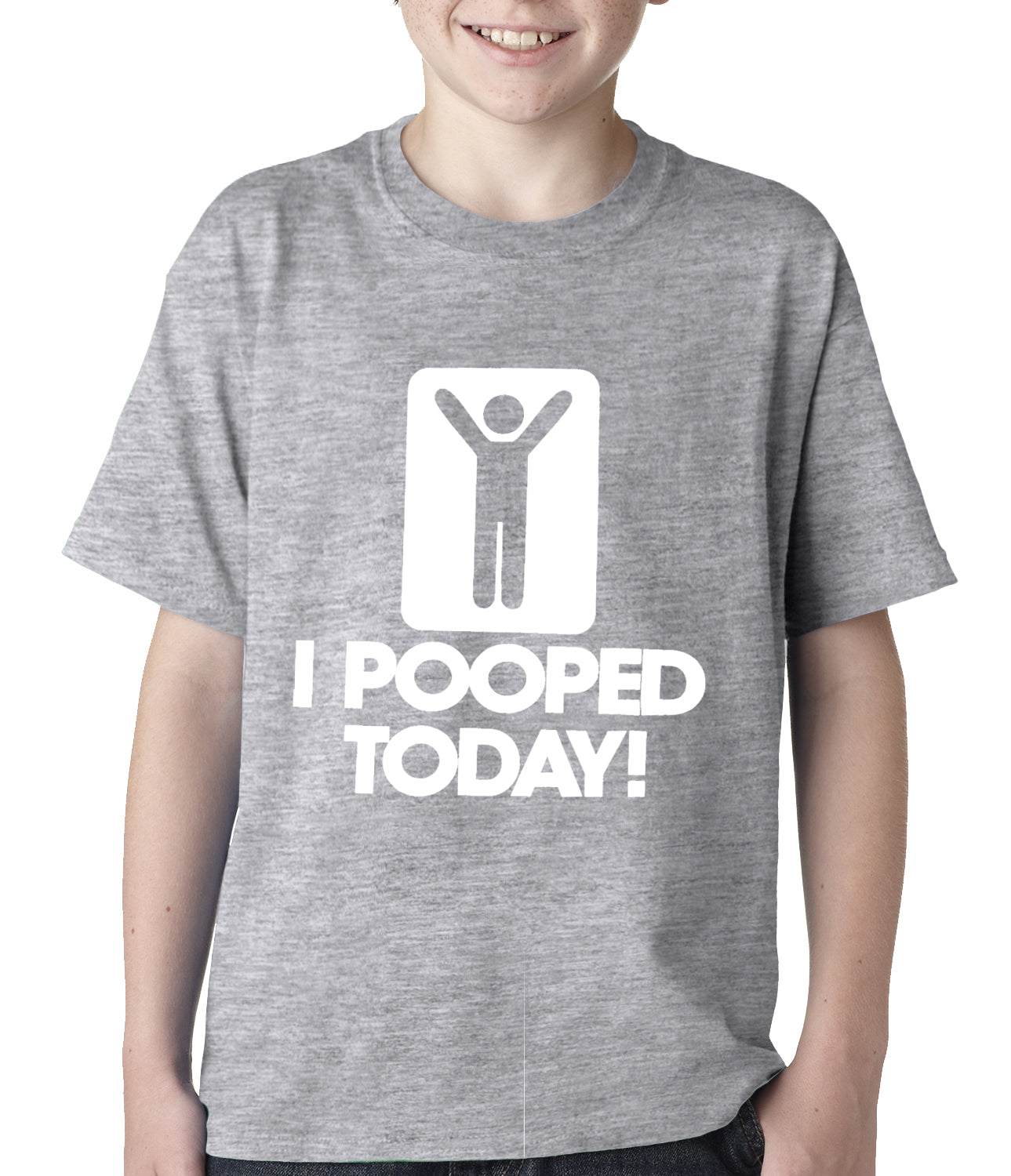 I Pooped Today Kids T-shirt