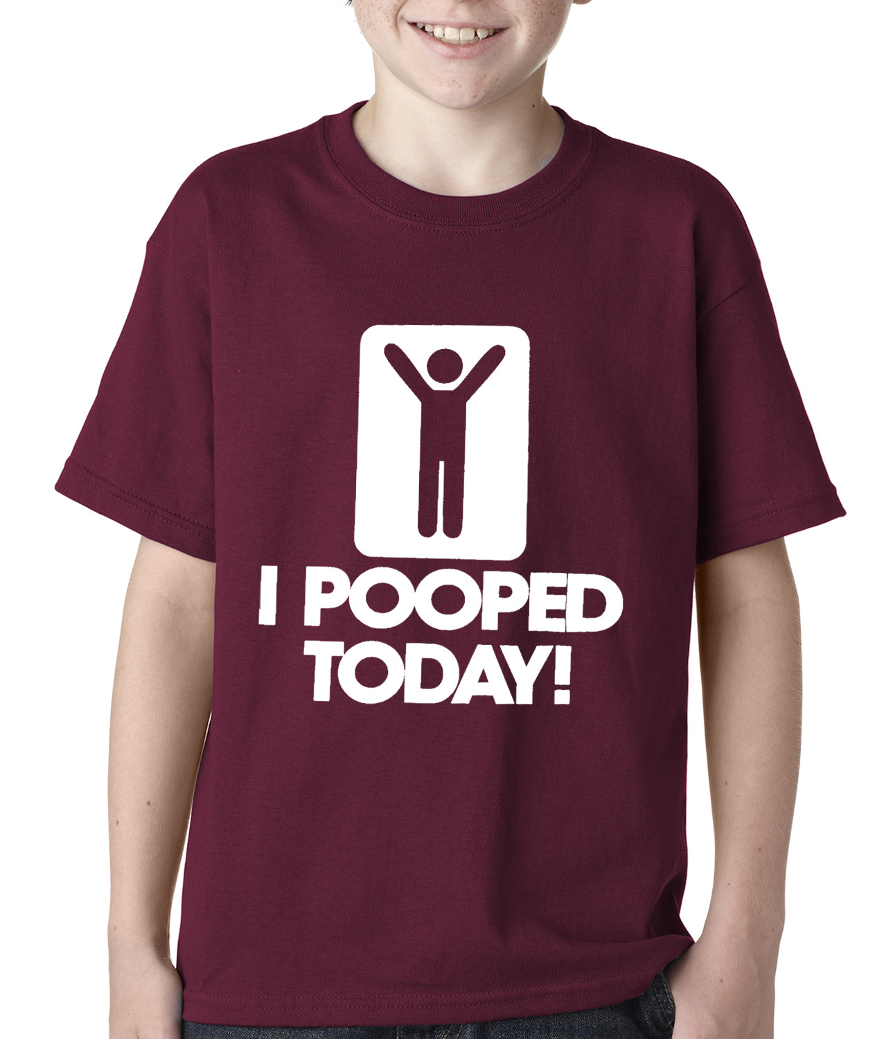 I Pooped Today Kids T-shirt