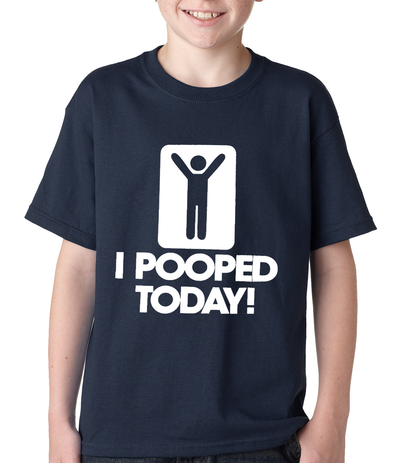 I Pooped Today Kids T-shirt