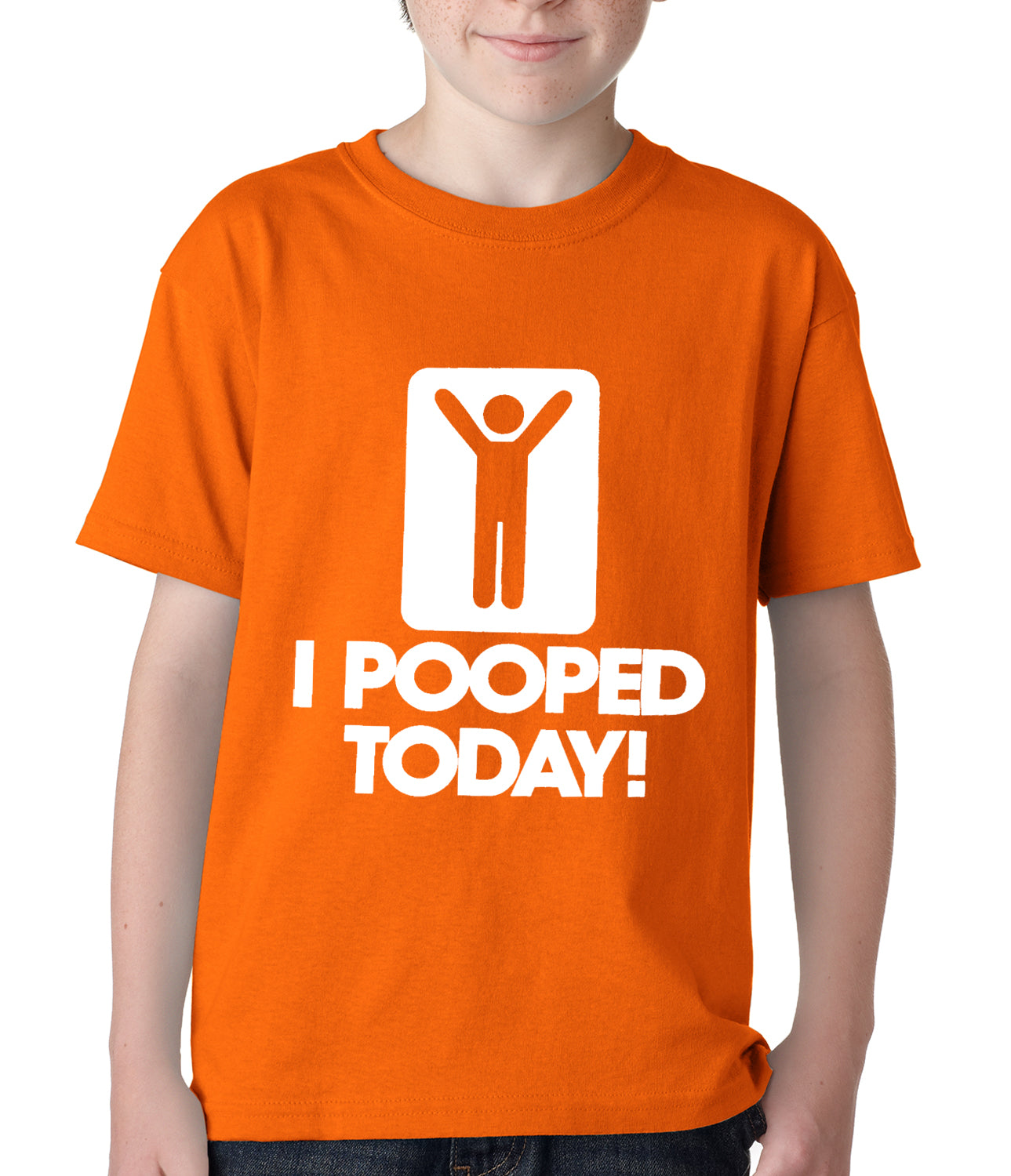 I Pooped Today Kids T-shirt