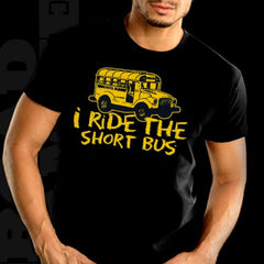 I Ride The Short Bus T-Shirt