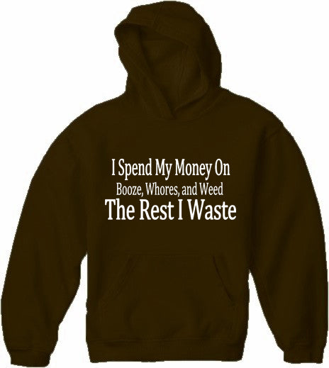 I Spend My Money Hoodie