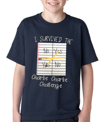 I Survived Charlie Charlie Kids T-shirt