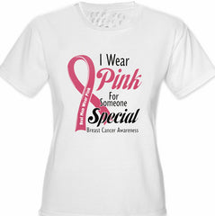 I Wear Pink For Someone Special Girl's T-Shirt