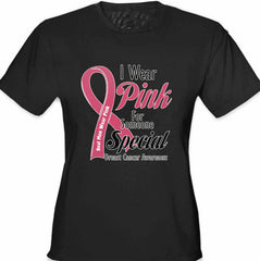I Wear Pink For Someone Special Girl's T-Shirt