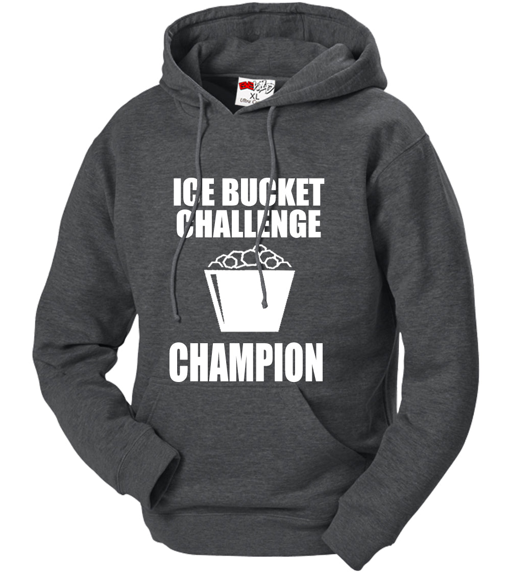 Ice Bucket Challenge Champion Adult Hoodie