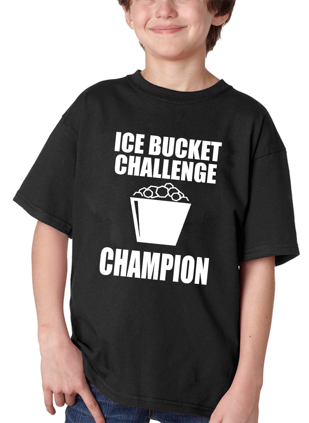 Ice Bucket Challenge Champion Kids T-Shirt