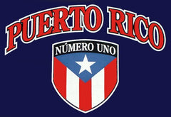 International Soccer Shirts - Puerto Rico Crest T-Shirt (Mens)