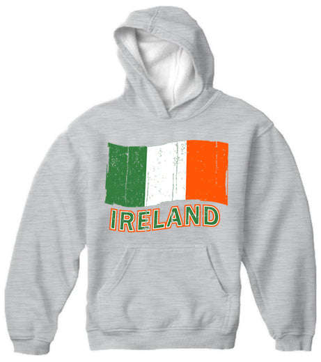 Ireland Vintage Flag Adult Hoodie