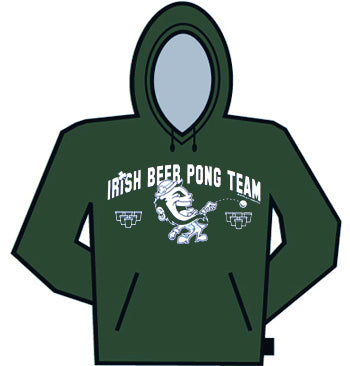 Irish Beer Pong Hoodie