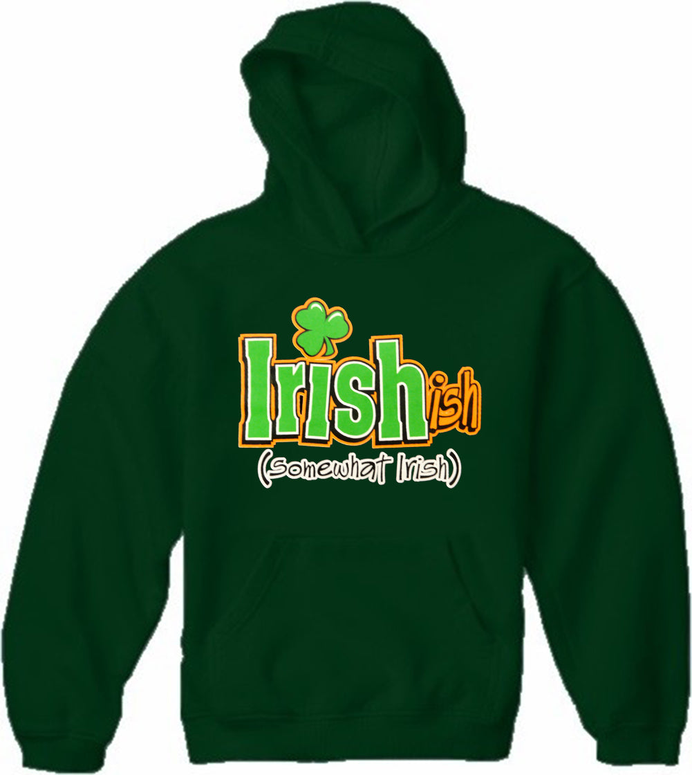 Irish-Ish Funny Adult Hoodie